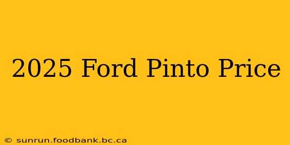 2025 Ford Pinto Price