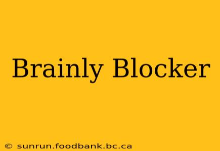 Brainly Blocker