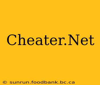 Cheater.Net