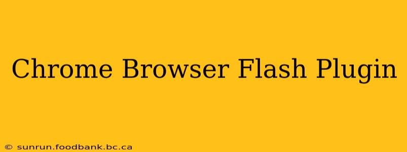 Chrome Browser Flash Plugin