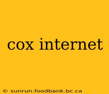 cox internet