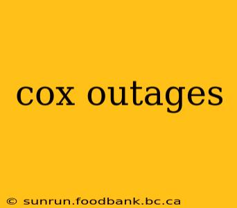 cox outages