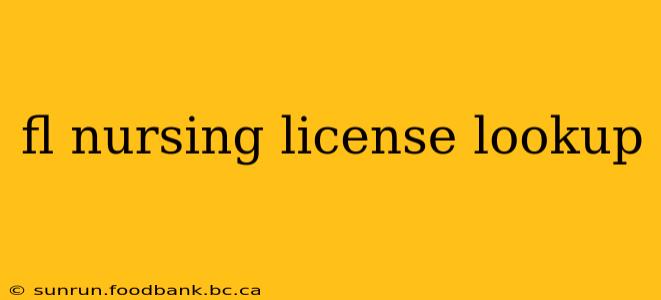fl nursing license lookup