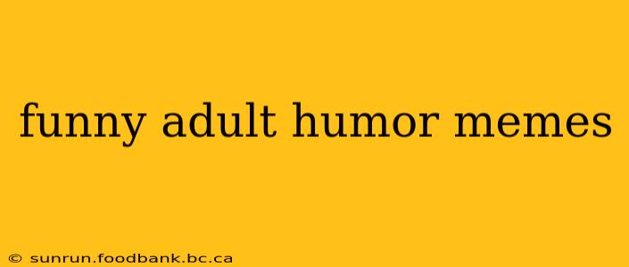 funny adult humor memes