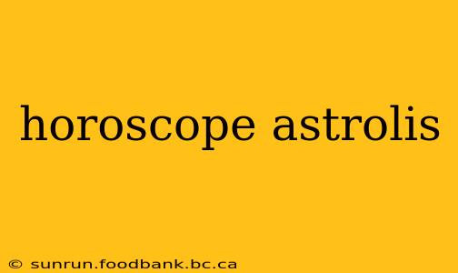 horoscope astrolis