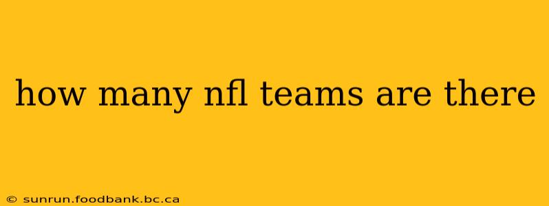 how many nfl teams are there