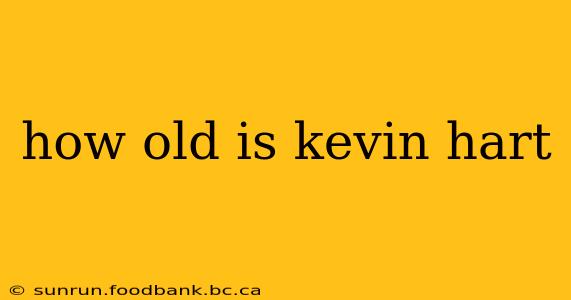how old is kevin hart