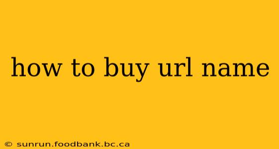 how to buy url name