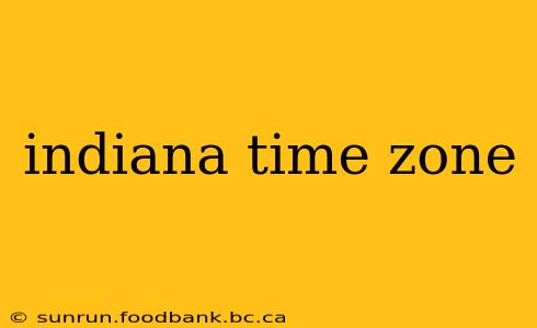 indiana time zone