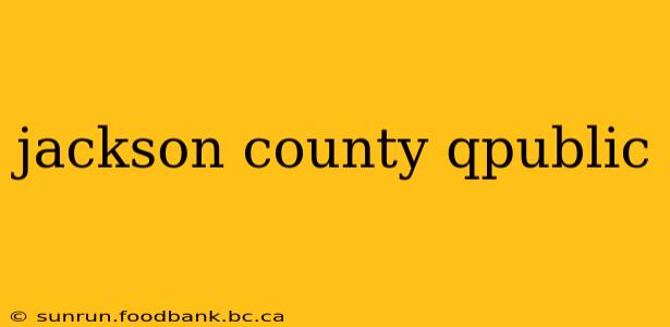 jackson county qpublic