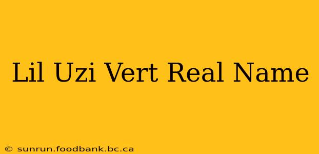 Lil Uzi Vert Real Name