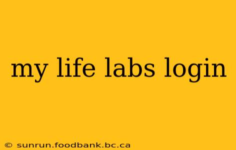my life labs login