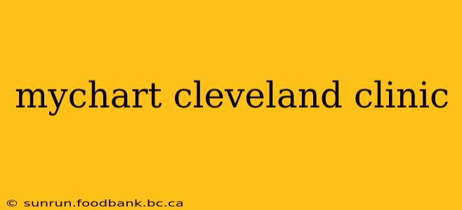 mychart cleveland clinic