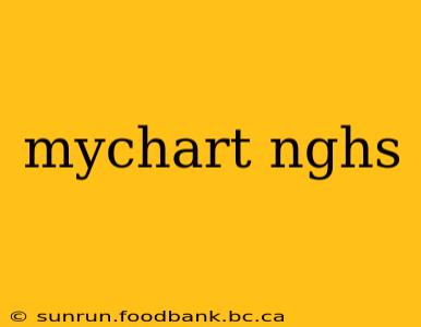 mychart nghs