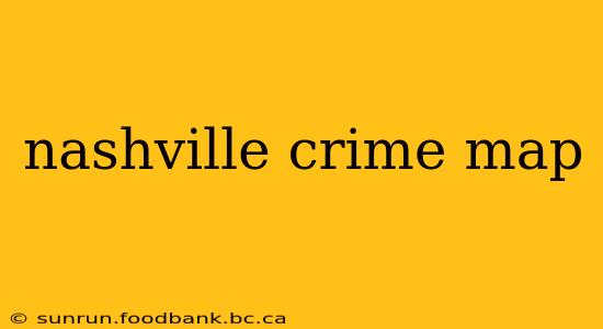 nashville crime map