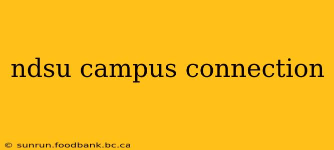 ndsu campus connection