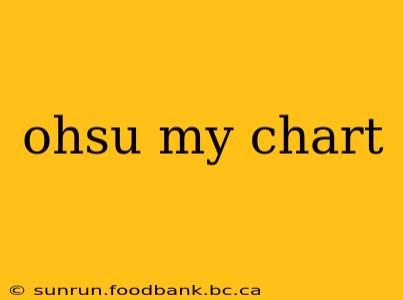 ohsu my chart