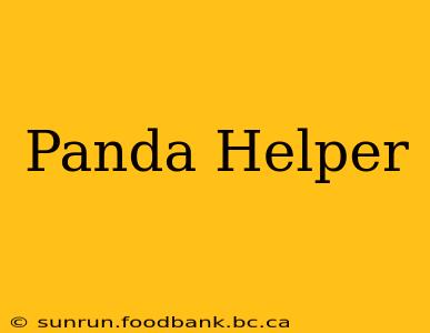 Panda Helper
