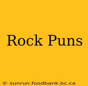 Rock Puns