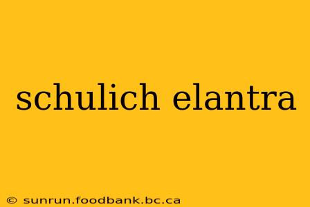 schulich elantra