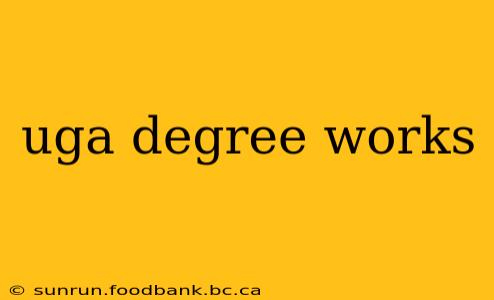uga degree works
