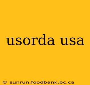 usorda usa