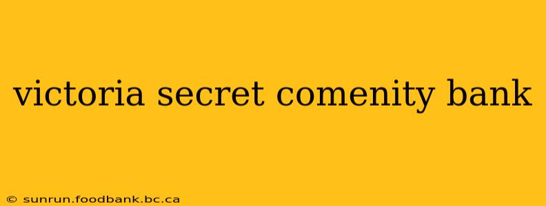 victoria secret comenity bank