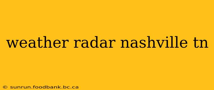 weather radar nashville tn