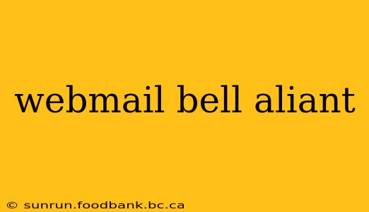 webmail bell aliant