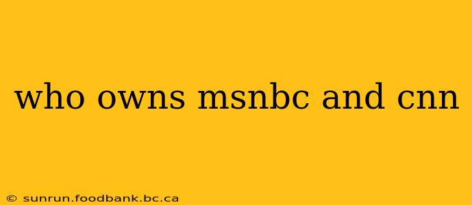 who owns msnbc and cnn