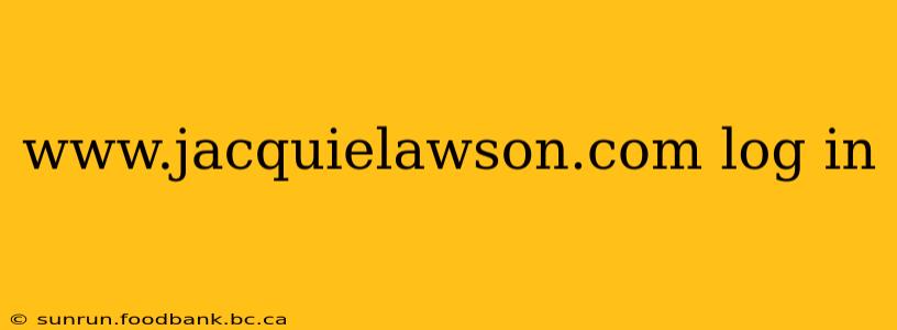 www.jacquielawson.com log in