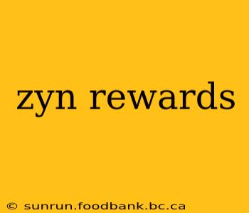 zyn rewards